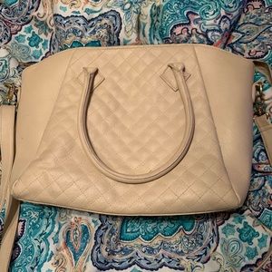 Large cream Claire’s bag